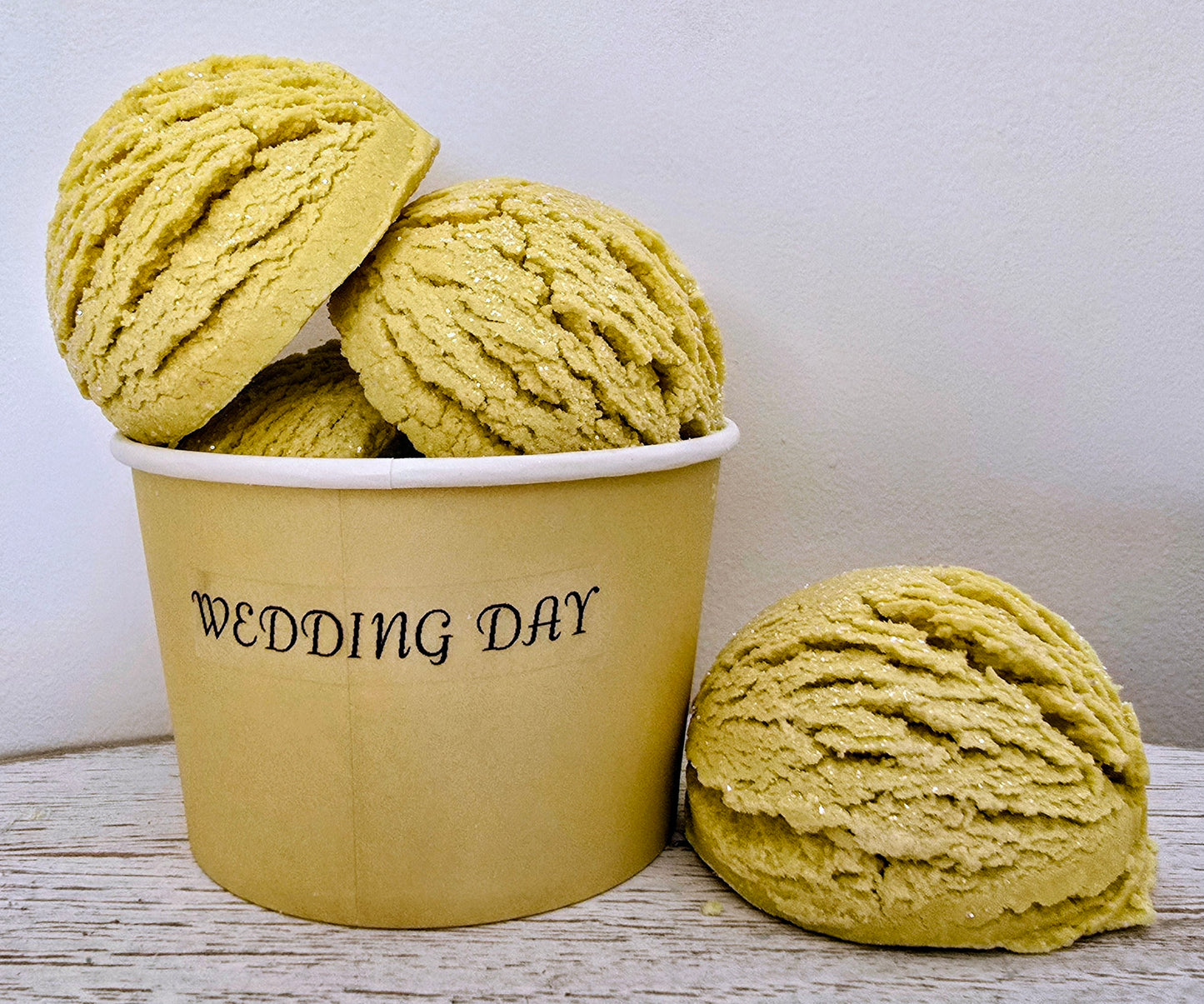 Wedding Day Bubble Scoops