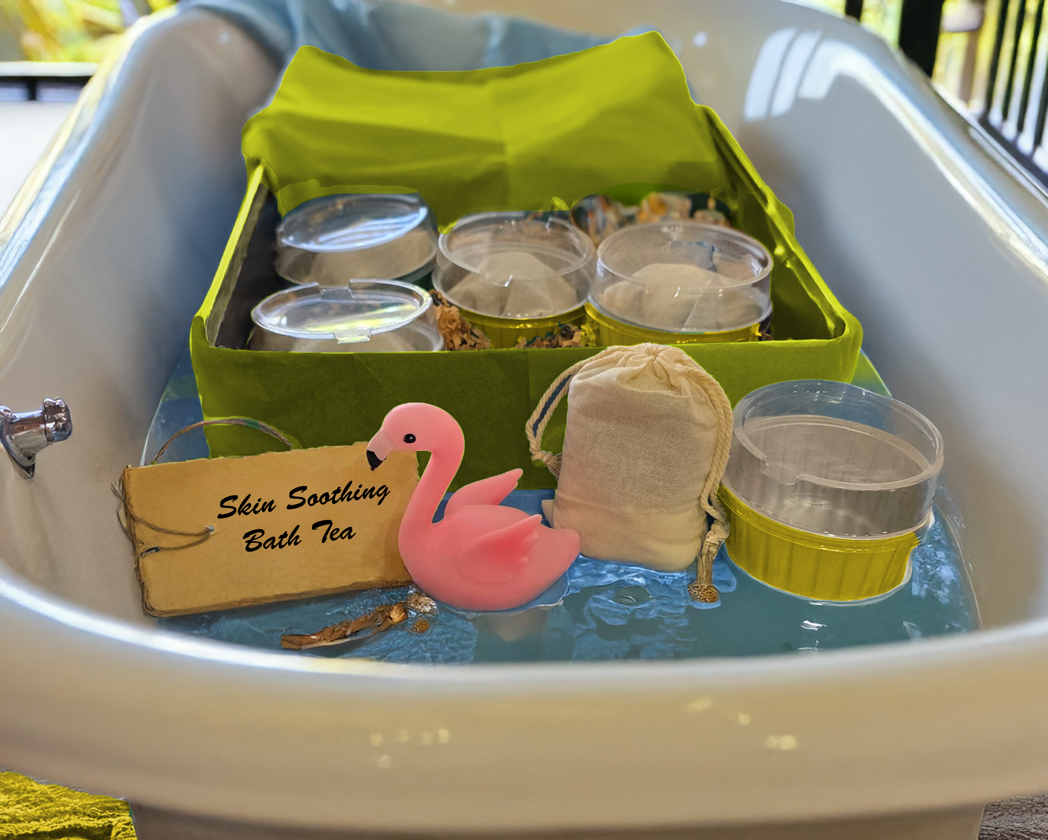 Skin Soothing Bath Tea